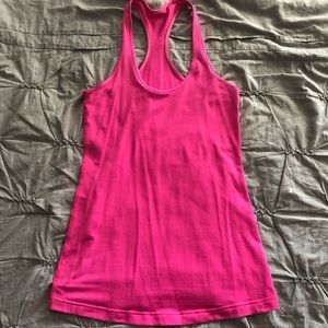 Lululemon pink tank